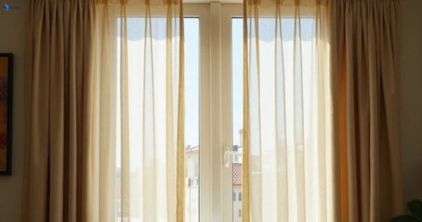Dull dusty drapes in dharruk-nsw before professional cleaning